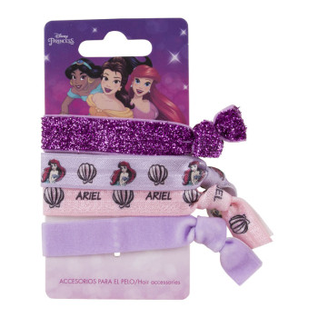 HAIR ACCESSORIES ELASTIC 24 PIEZAS PRINCESS