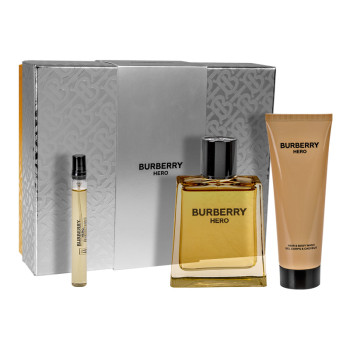 Dárkový set Burberry Hero EdT 100 ml + EdT 10 ml + Sprchový gel 75 ml